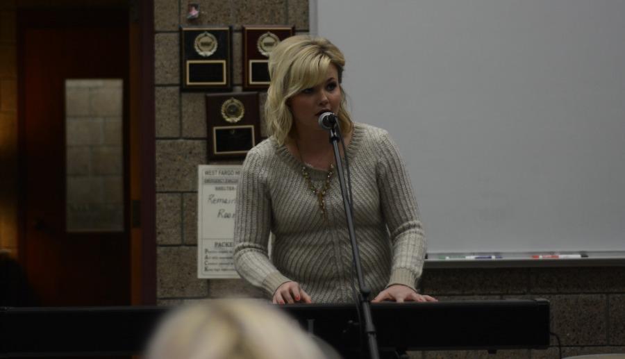 Tigirlily performs for students