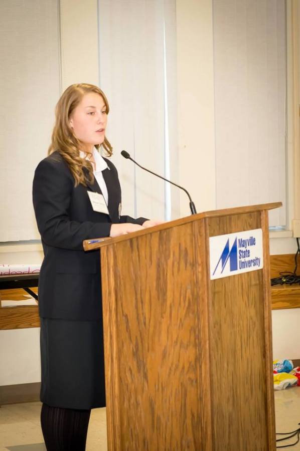 Stirling speaking at the HOSA Fall Leadership Conference 2014

Photo submitted by Morgan Stirling 